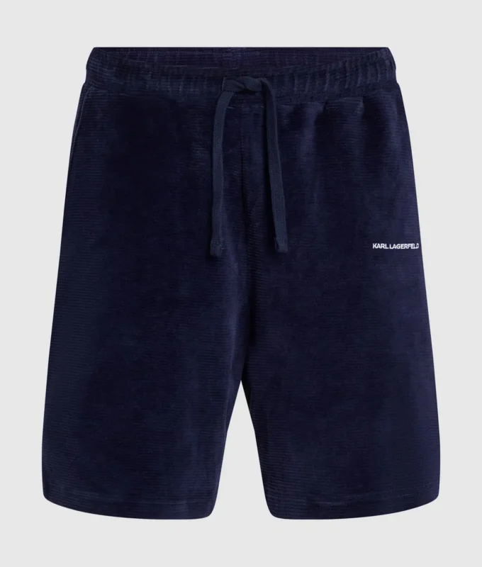 Fluwelen pyjamashort