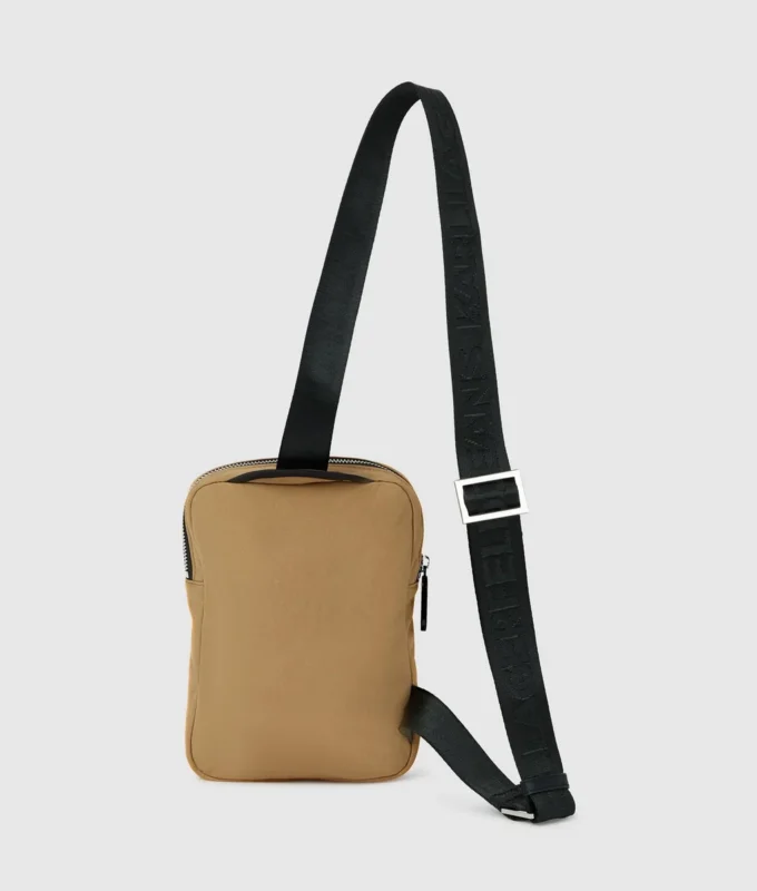 Functionele slingbag met trekkoord