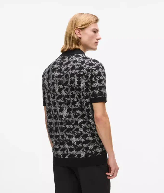 Gebreid poloshirt