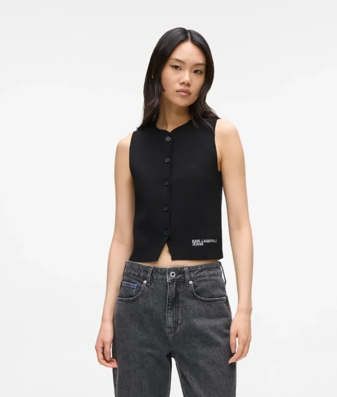 Gebreid vest