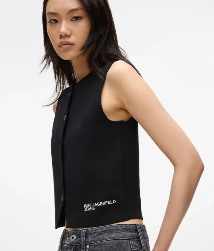 Gebreid vest