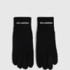 Gebreide handschoenen met logo