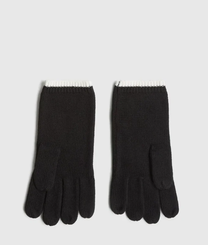 Gebreide handschoenen met logo