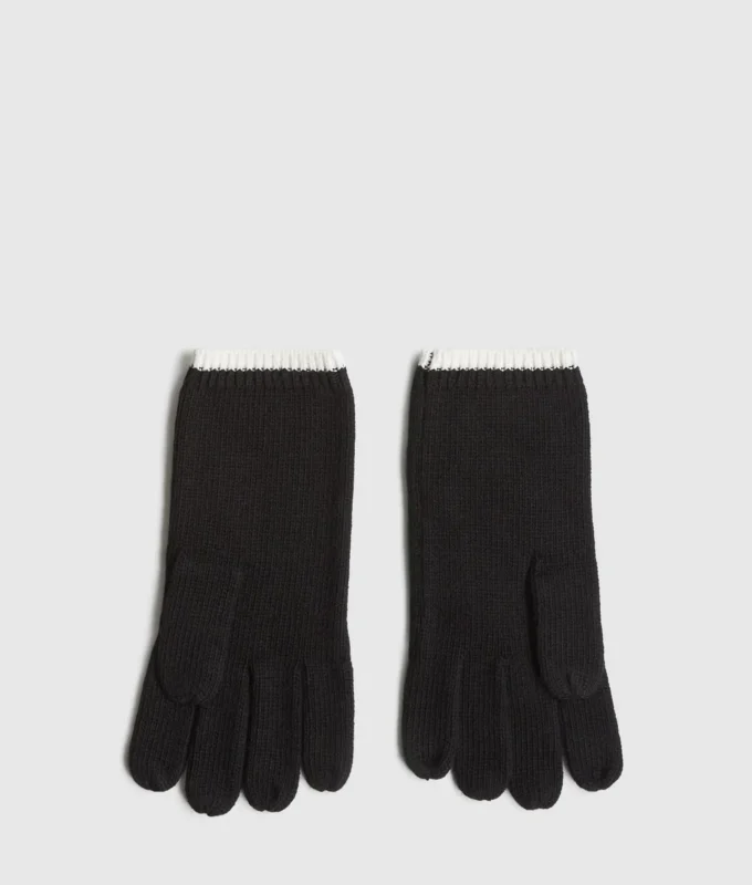Gebreide handschoenen met logo