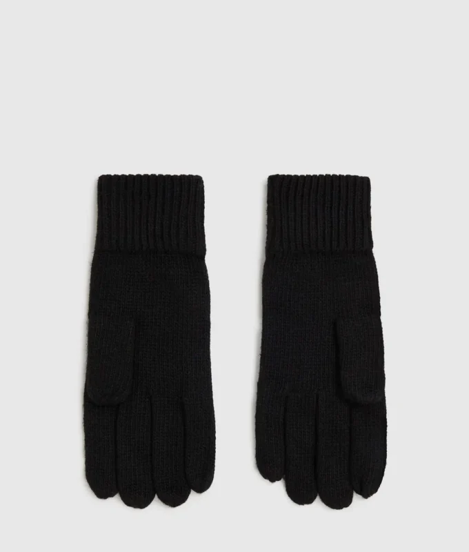 Gebreide handschoenen met logo