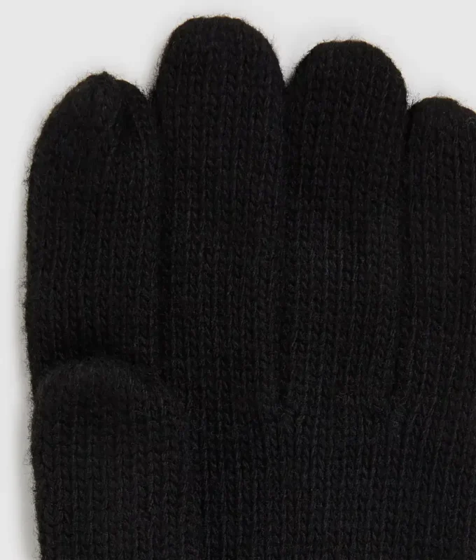 Gebreide handschoenen met logo