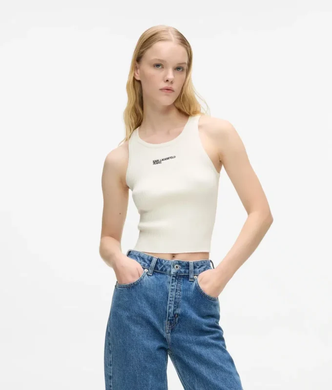 Gebreide tanktop