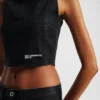 GECOATE DENIM TOP