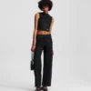 GECOATE DENIM TOP