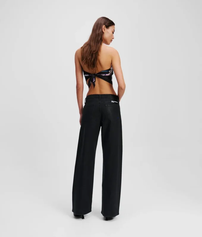 GECOATE MID-RISE RELAXED JEANS