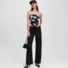GECOATE MID-RISE RELAXED JEANS