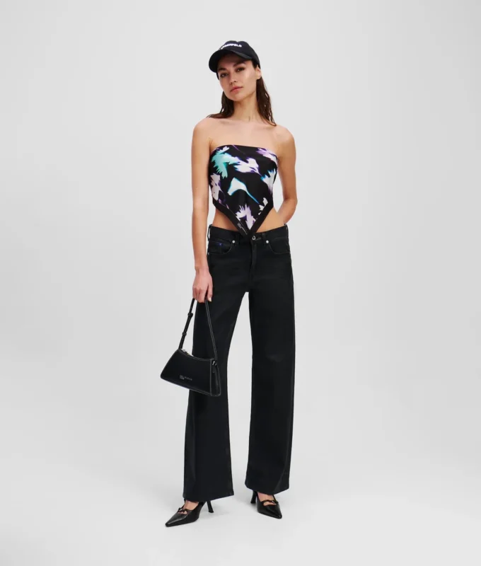 GECOATE MID-RISE RELAXED JEANS