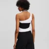GELAAGDE GERIBBELDE TANKTOP