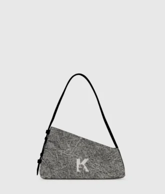 Geo denim schoudertas