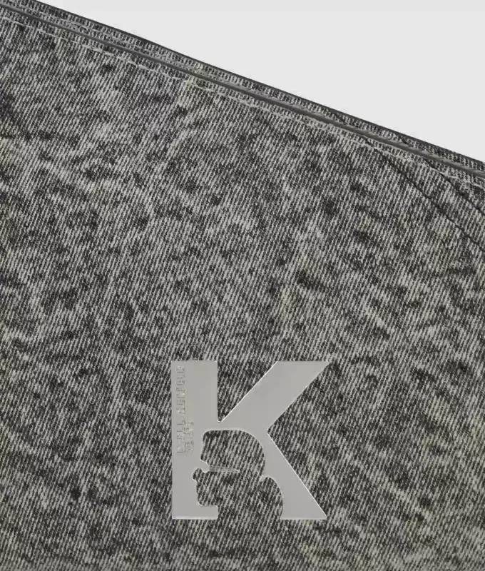 Geo denim schoudertas