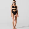 GERIBBELDE BANDEAU-BADPAK