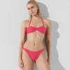 GERIBBELDE BANDEAU BIKINITOP