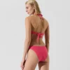 GERIBBELDE BANDEAU BIKINITOP