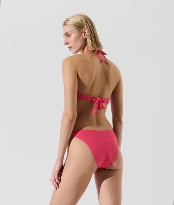 GERIBBELDE BANDEAU BIKINITOP