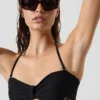 GERIBBELDE BANDEAU BIKINITOP