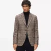 Geruite blazer