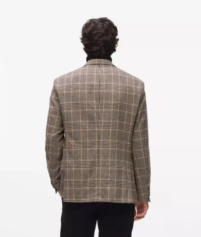 Geruite blazer