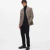 Geruite blazer