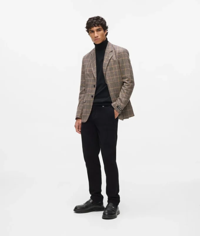 Geruite blazer
