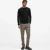 Geruite pantalon
