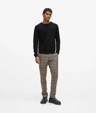 Geruite pantalon