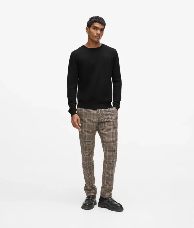 Geruite pantalon