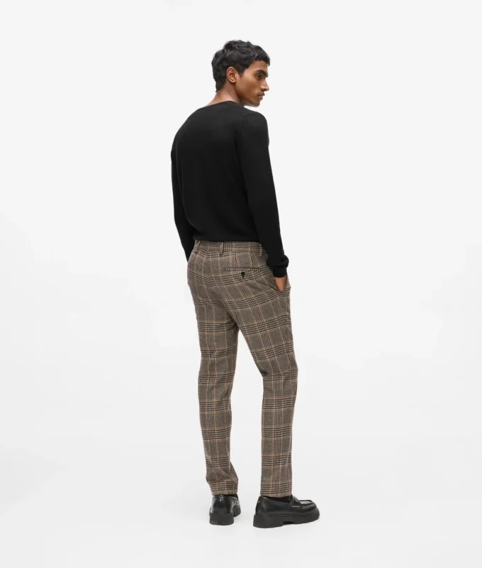 Geruite pantalon