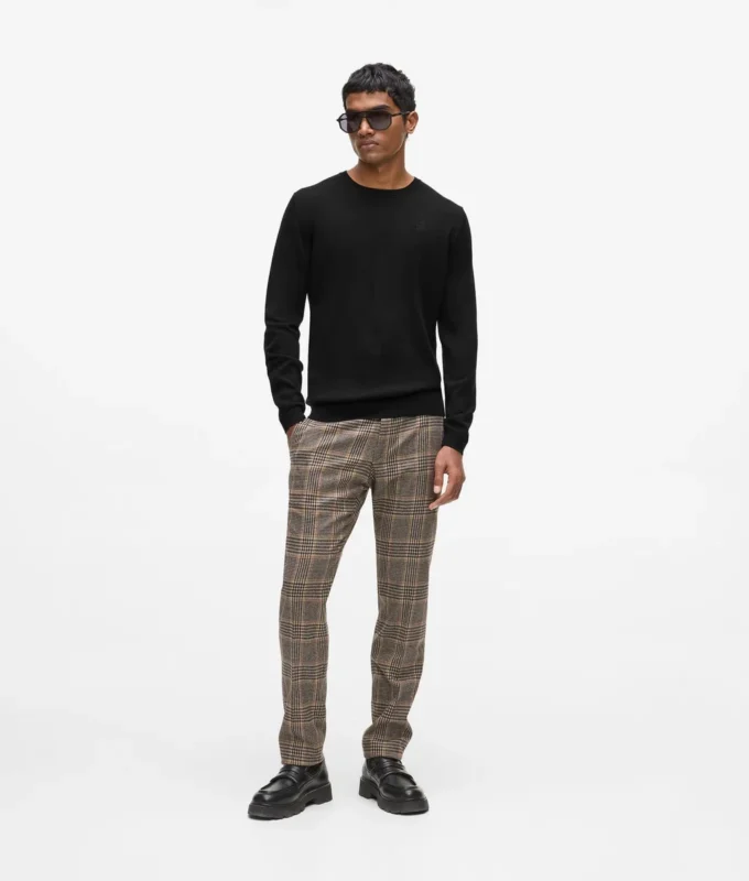 Geruite pantalon