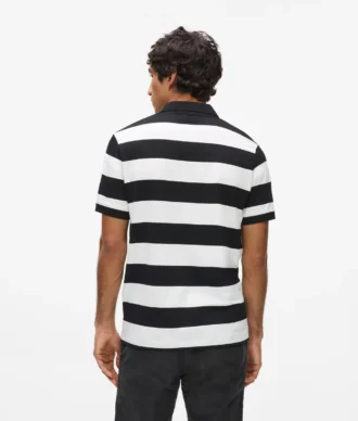 Gestreepte poloshirt