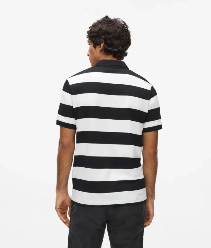 Gestreepte poloshirt