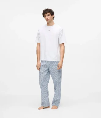 Gestreepte pyjamaset