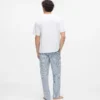 Gestreepte pyjamaset