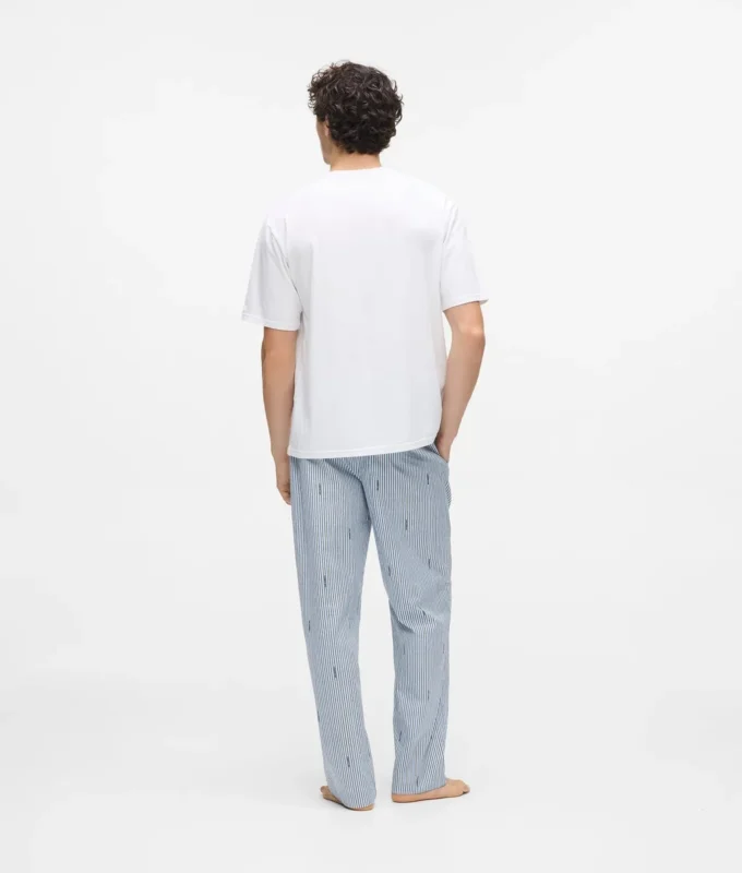 Gestreepte pyjamaset
