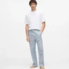 Gestreepte pyjamaset