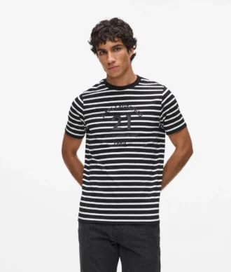 Gestreepte T-shirt