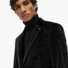 Getailleerde blazer van wolmix
