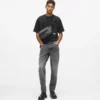 Gewassen denim heuptas