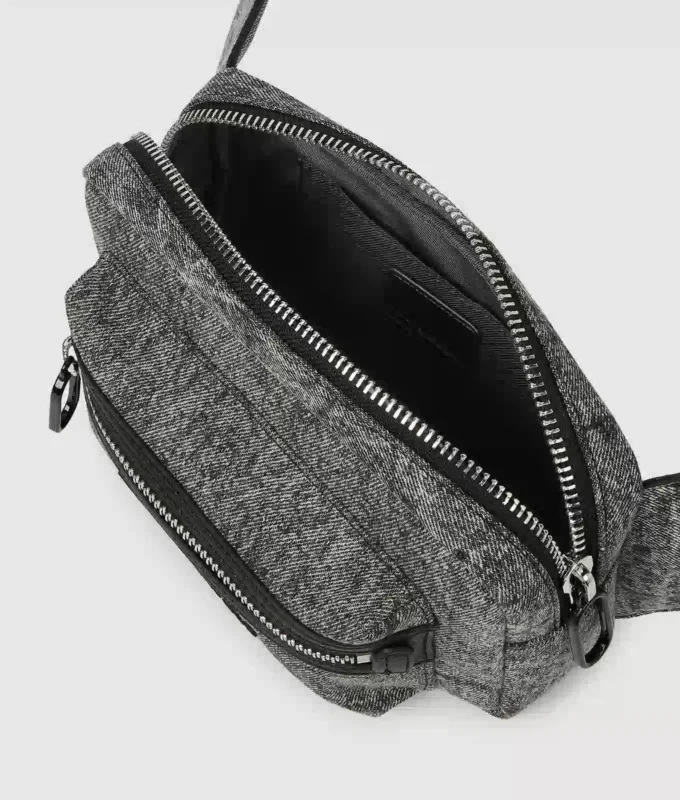 Gewassen denim heuptas