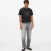 Gewassen rechte jeans