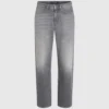 Gewassen rechte jeans