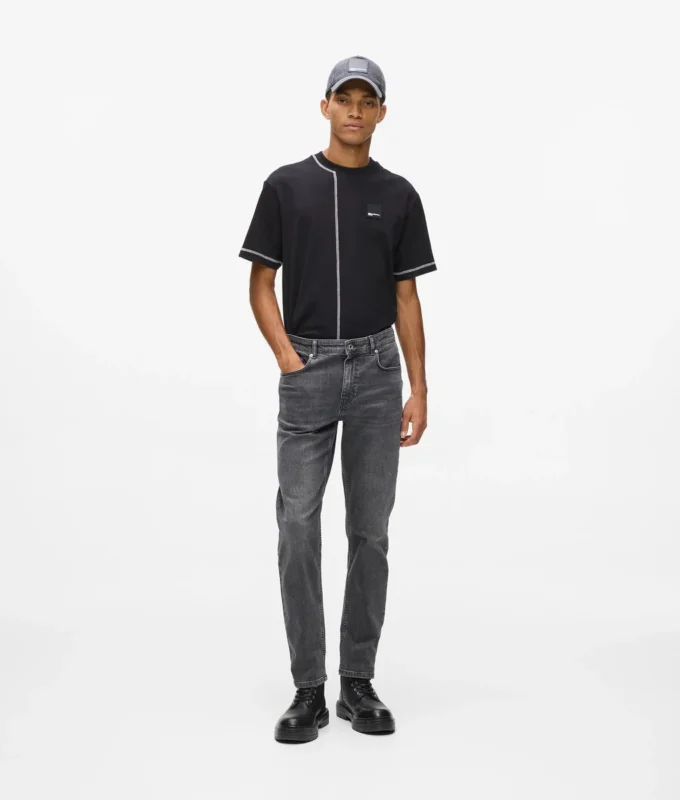 Gewassen slim fit jeans