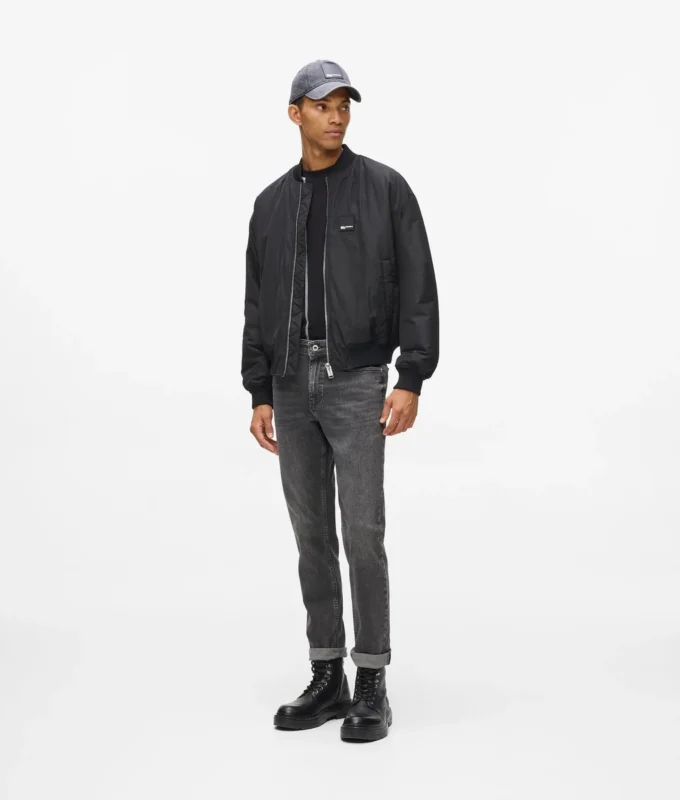 Gewassen slim fit jeans
