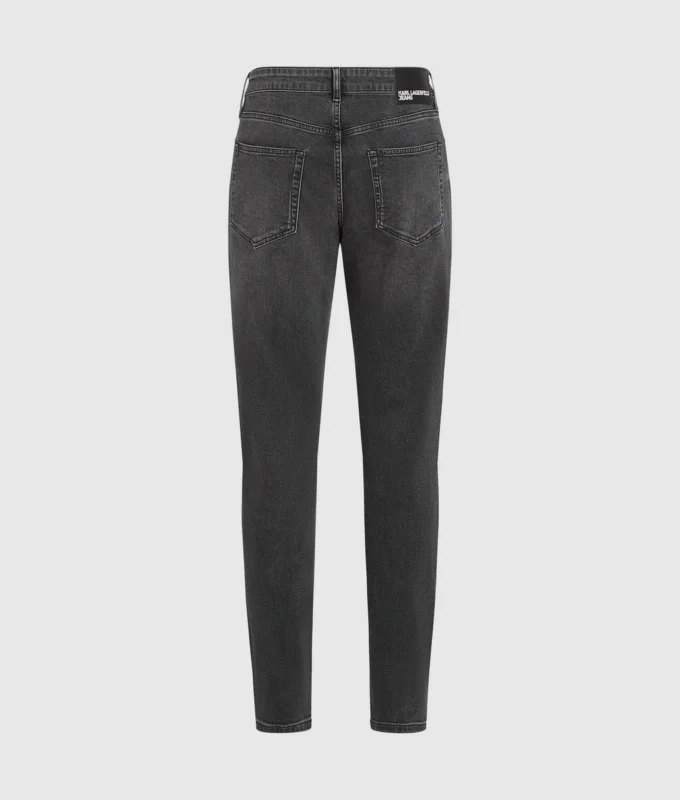 Gewassen slim fit jeans