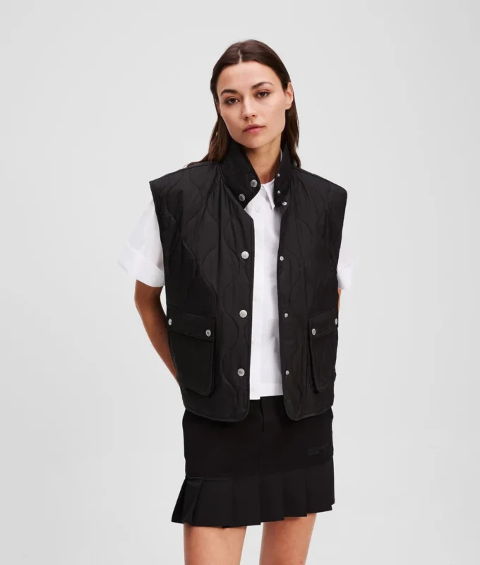GEWATTEERD GILET