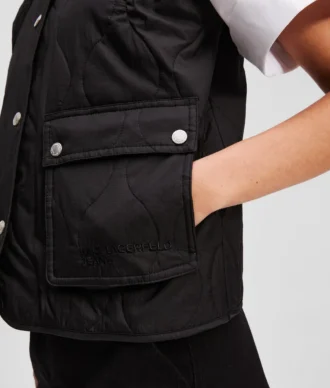 GEWATTEERD GILET